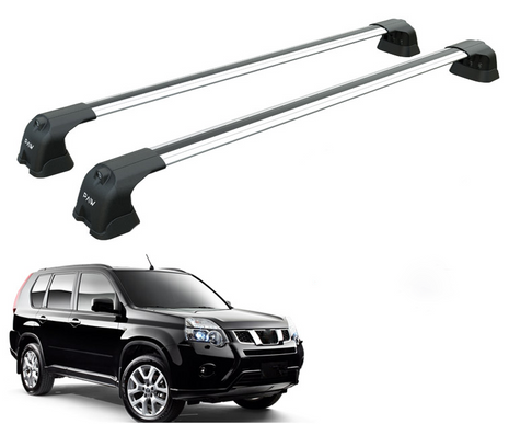 Nissan X-Trail T31 2007-2014 Portbagaj Taşıyıcı Ara Atkisi - Ara Çubuk Paw Pro 2 Gri