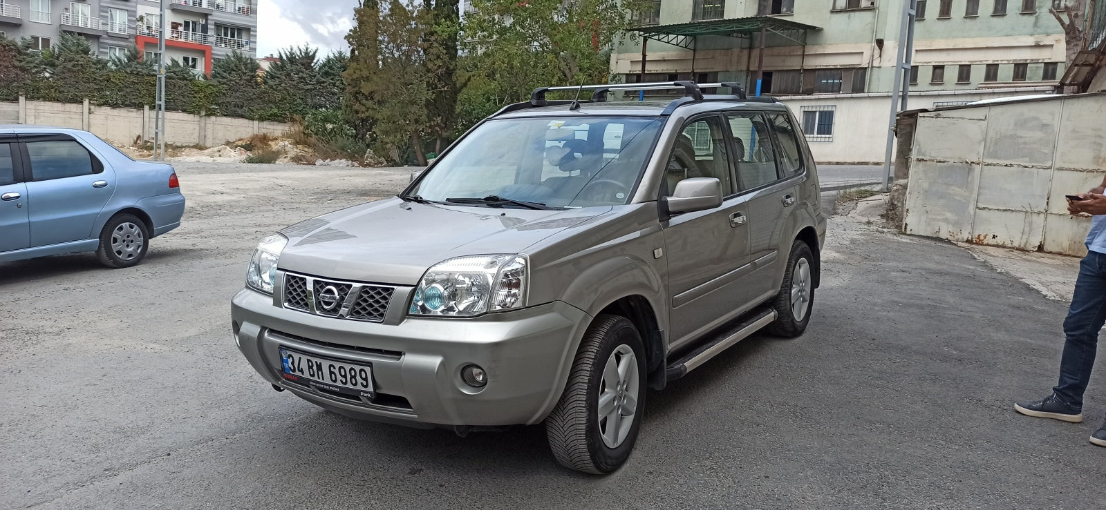 Nissan X-Trail T31 2007-2014 Portbagaj Taşıyıcı Ara Atkisi - Ara Çubuk Paw Pro 2 Gri