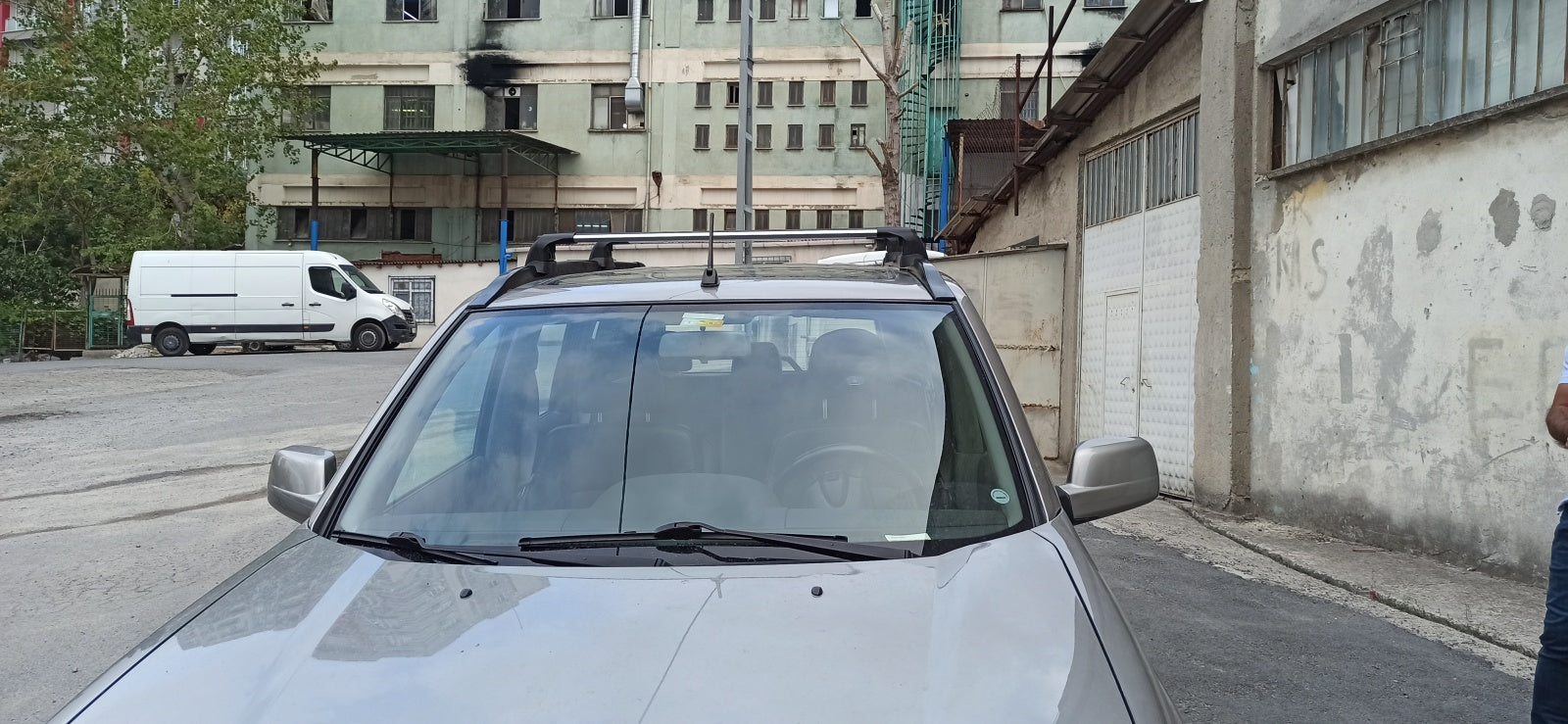 Nissan X-Trail T31 2007-2014 Portbagaj Taşıyıcı Ara Atkisi - Ara Çubuk Paw Pro 2 Gri