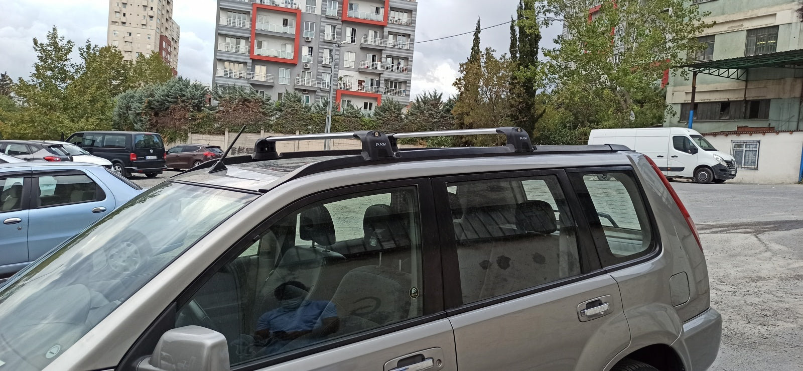 Nissan X-Trail T31 2007-2014 Portbagaj Taşıyıcı Ara Atkisi - Ara Çubuk Paw Pro 2 Gri