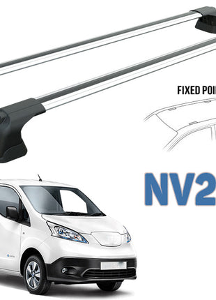 Nissan Nv200 2009-2021 2Qty Portbagaj Taşıyıcı Ara Atkı Aparatı Paw Pro 3 Gri