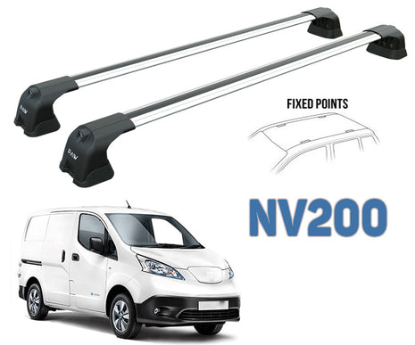 Nissan Nv200 2009-2021 2Qty Portbagaj Taşıyıcı Ara Atkı Aparatı Paw Pro 3 Siyah