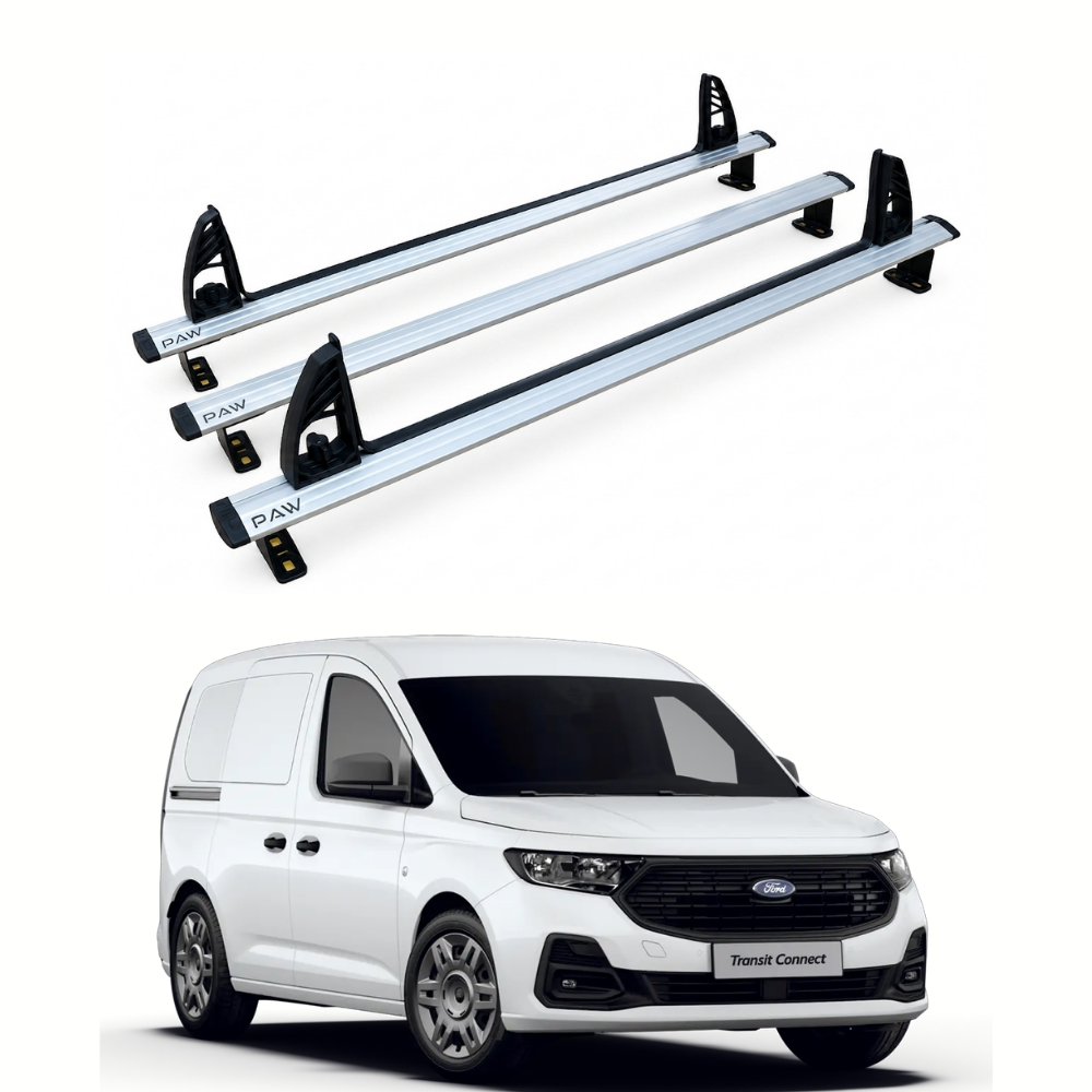 Ford Transit Connect 2024-2026 Araç Üstü Merdiven Sabitleyici, Yük Taşıma Sistemleri Pratik Serisi 3 Adet
