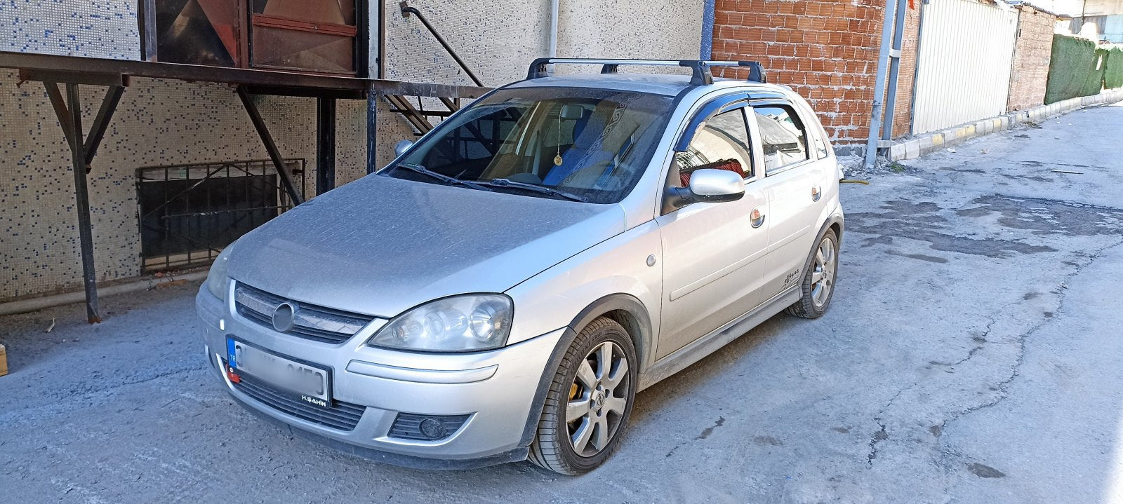 Paw Opel Corsa C (2001-2007) Ara Atkı Portbagaj Taşıyıcı - Pro 3 Siyah
