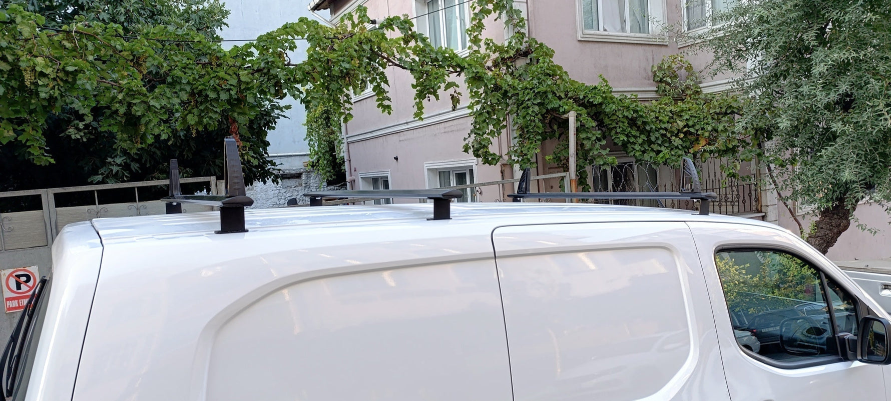 Citroen Jumpy Van 2022-2025 Araç Üstü Merdiven Sabitleyici, Yük Taşıma Sistemleri Pratik Seri 2 Adet