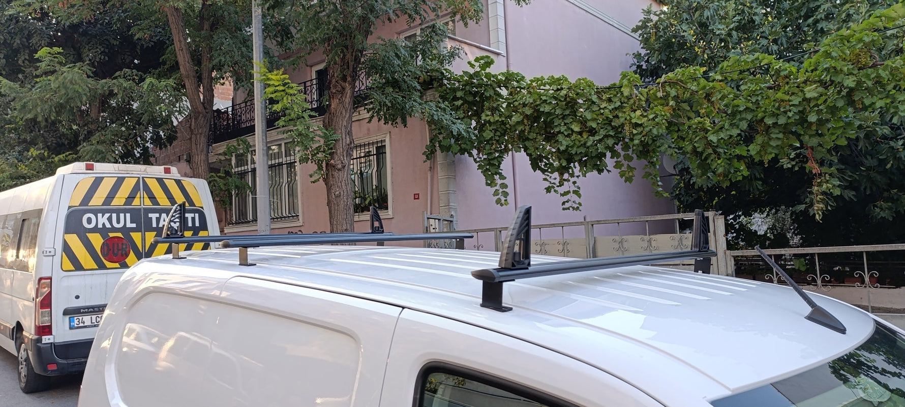 Ford Transit Connect 2002-2013 Roof Rack Carrier Cross Bars Aluminum, 2 Adet