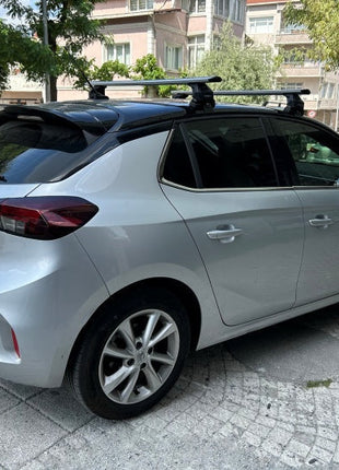 Peugeot 208 2019-2025 Oluksuz Üst Tavan Portbagaj Taşıyıcı Ara Atkısı Toros Serisi Pro 4 Gri