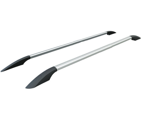 Fiat Panda 169 2003-2012 Araç Üstü Alüminyum Tavan Yan Rayları Plus Serisi - Gri