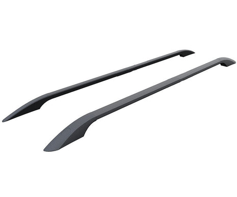 Fiat Panda 169 2003-2012 Araç Üstü Alüminyum Tavan Yan Rayları Plus Serisi - Siyah