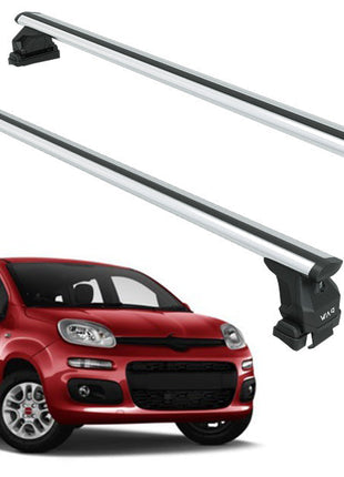 Fitting Roof Racks, Roof Boxes or Roof Bike Racks Compatible with Fiat Panda 319 Gri 2012- Onwards