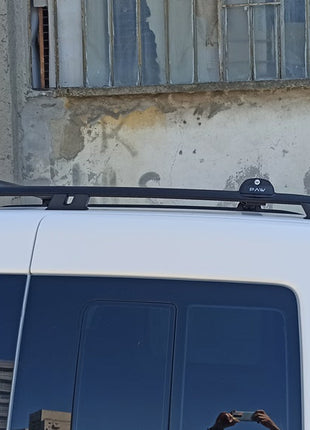 Volkswagen Caddy Iıı 2003-2019 Araç Üstü Alüminyum Tavan Yan Rayları Plus Serisi - Gri
