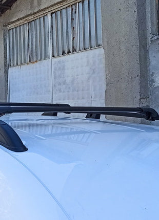 Volkswagen Caddy Iıı Maxi 2003-2019 Araç Üstü Alüminyum Tavan Yan Rayları Plus Serisi - Siyah