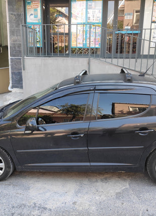 Peugeot 207 2006-2012 Portbagaj Taşıyıcı Ara Atkı Aparatı Paw Pro 3 Siyah
