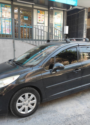 Peugeot 207 2006-2012 Portbagaj Taşıyıcı Ara Atkı Aparatı Paw Pro 3 Gri