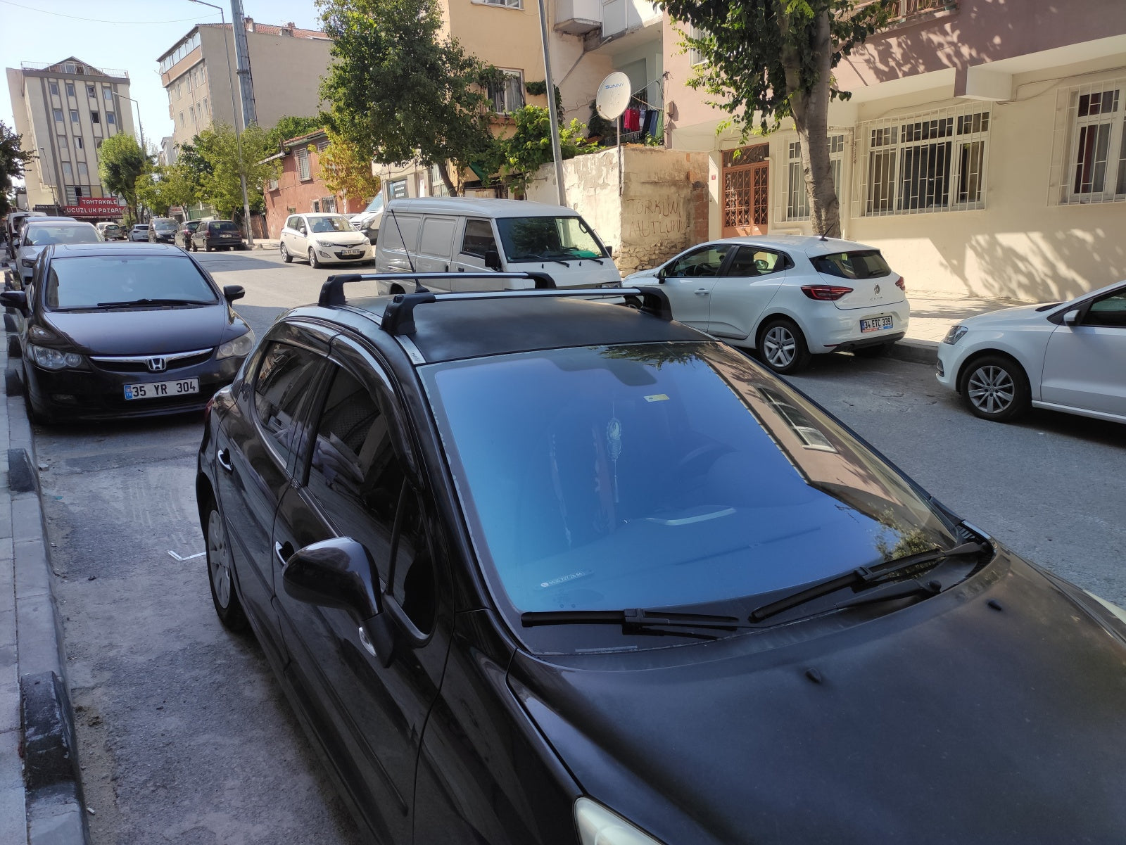 Paw Peugeot 207 (2006-2012) Ara Atkı Portbagaj Taşıyıcı - Pro 3 Siyah
