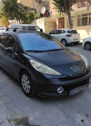 Peugeot 207 2006-2012 Portbagaj Taşıyıcı Ara Atkı Aparatı Paw Pro 3 Siyah
