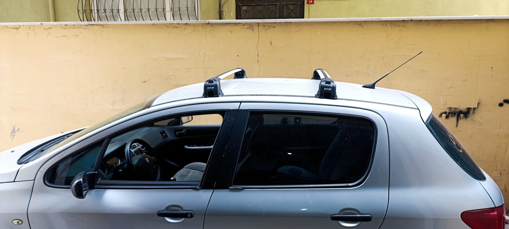 Paw Peugeot 307 (2002-2008) Ara Atkı Portbagaj Taşıyıcı - Pro 3 Siyah