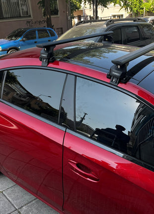 Peugeot 508 2018-2025 Oluksuz Üst Tavan Portbagaj Taşıyıcı Ara Atkısı Toros Serisi Pro 4 Gri
