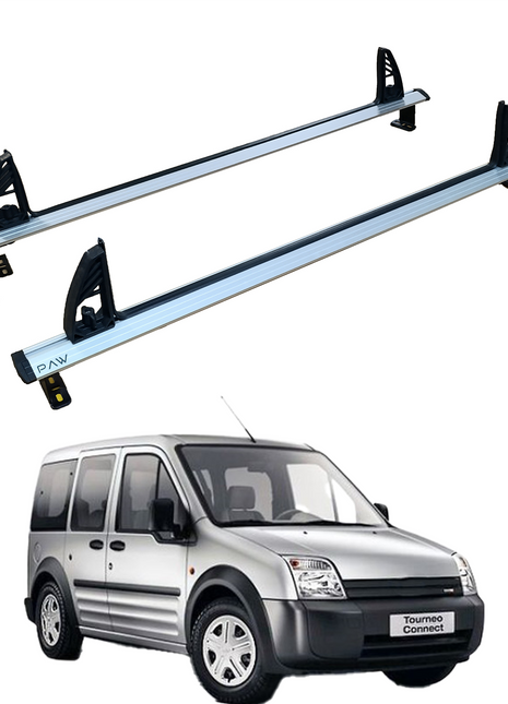 Ford Transit Connect 2002-2013 Roof Rack Carrier Cross Bars Aluminum