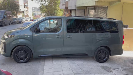 Fiat Ulysse Araç Üstü Alüminyum Tavan Yan Rayları Plus Serisi - Gri