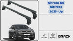 Citroen C5 Aircross (2025+) Tavan Portbagaj Taşıyıcı - Toros Pro 4 - Siyah
