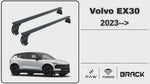 Volvo EX30 (2026+) Tavan Portbagaj Taşıyıcı Ara Atkısı Toros Pro 4 Gri