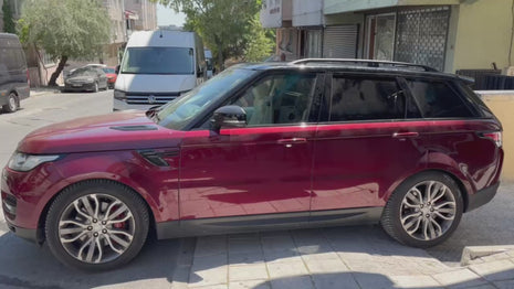 Land Rover Range Rover Sport (L494) 2013-2022 Üst Tavan Çıtası Paw Plus Serisi Siyah
