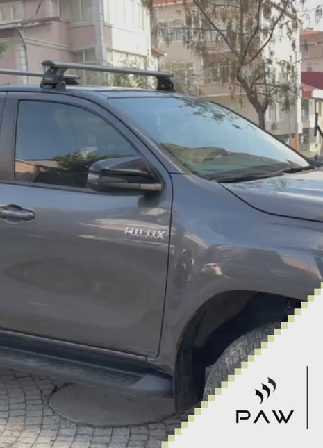 Toyota Hilux Mk9 (2021-2025) Portbagaj Taşıyıcı Ara Atkısı, Toros Serisi Pro 4, Gri