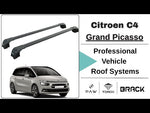 Citroen C4 Grand Picasso 2013-2018 Ara Atkisi - Ara Bar Paw Pro 2 Gri