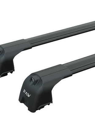 Opel&Vauxhall Vivaro (X82) Van Lwb 2017-2025 2 Pcs Roof Rack + 2 Pcs Cross Bars Aluminum Siyah