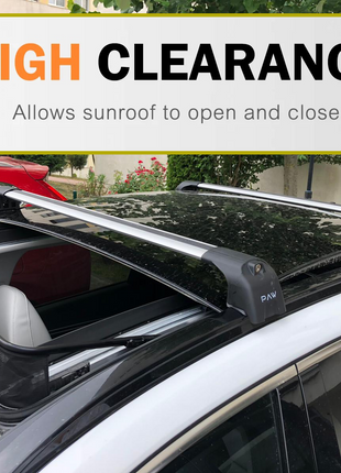 Hyundai Kona Eva 2023-2025 Portbagaj Taşıyıcı Ara Atkisi - Ara Çubuk Paw Pro 2 Siyah