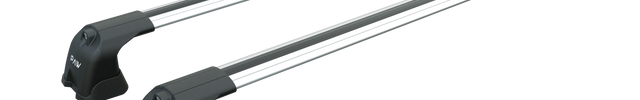 Opel&Vauxhall Vivaro (X82) Van Swb 2014-2018 2 Pcs Roof Rack + 2 Pcs Cross Bars Aluminum Gri