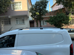 Renault Kangoo Van L2 (2021-2025) Alüminyum Tavan Rayları Plus Serisi - Siyah