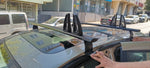 Renault Modus 2004-2012 Tavan Taşıyıcı Ara Barlar Vidalı Montaj, Toros Fix Pro, Siyah