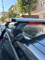 Renault Captur 2013-2019 Oluksuz Üst Tavan Portbagaj Taşıyıcı Ara Atkısı Toros Serisi Pro 4 Siyah
