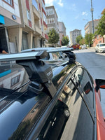Renault Captur 2013-2019 Oluksuz Üst Tavan Portbagaj Taşıyıcı Ara Atkısı Toros Serisi Pro 4 Gri