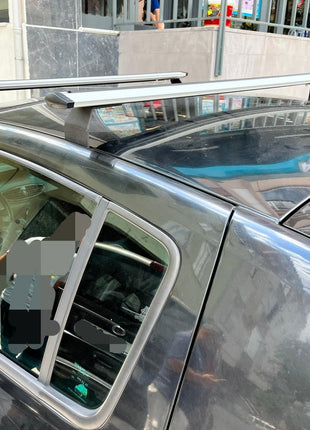 Dacia Sandero 2013-2020 Roof Rack System, Aluminium Cross Bar, Siyah