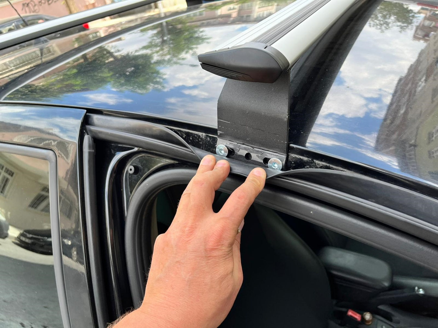 Paw Pro 3 Dacia Sandero (2013-2020) Ara Atkı Portbagaj Taşıyıcı - Siyah