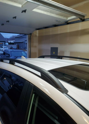 Toyota Rav 4 2013-2019 Araç Üstü Alüminyum Tavan Yan Rayları Plus Serisi - Gri