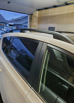Toyota Rav 4 2013-2019 Araç Üstü Alüminyum Tavan Yan Rayları Plus Serisi - Gri