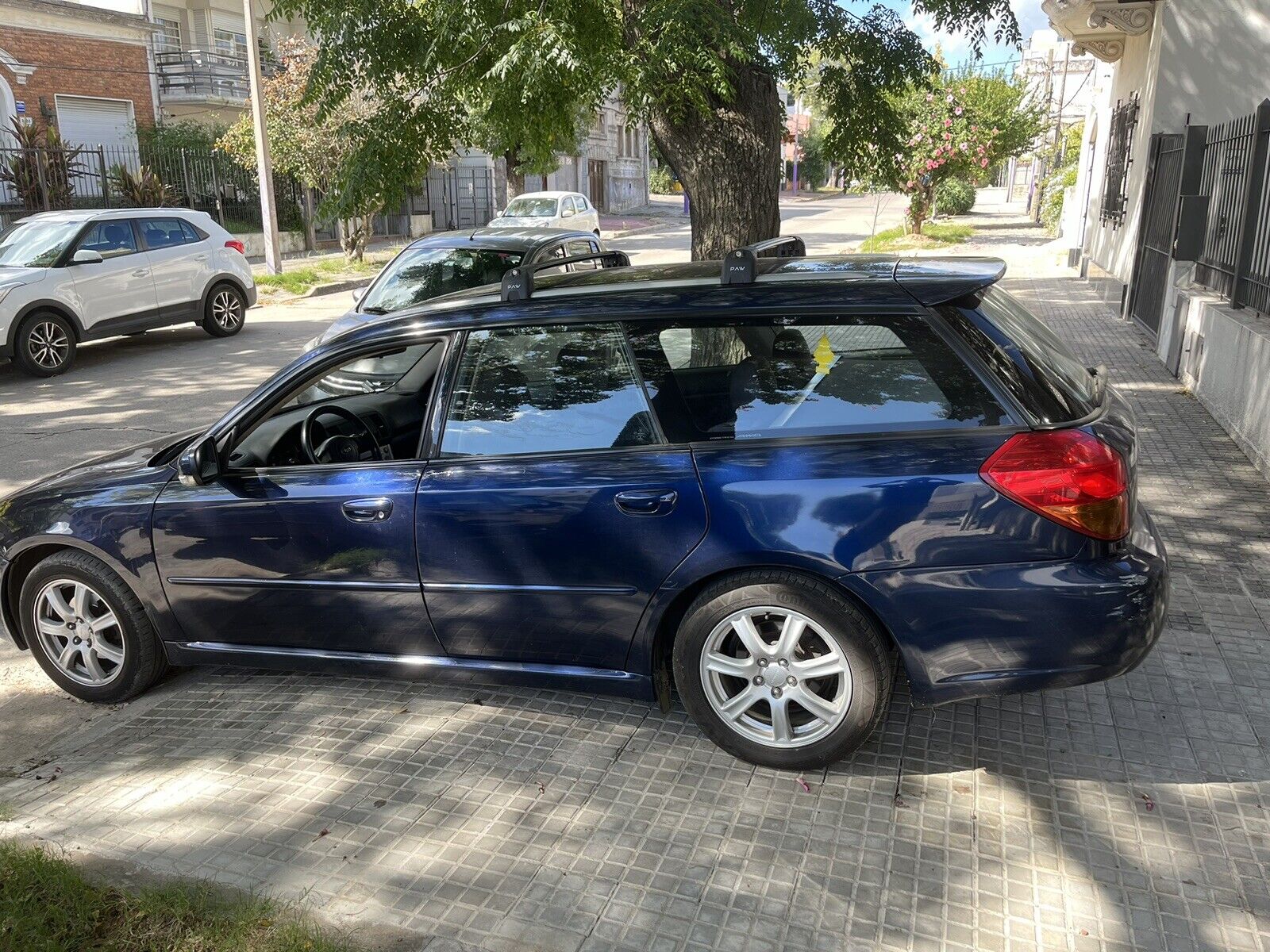 Subaru Legacy Wagon 2003-2009 Roof Rack Cross Bars - Paw Pro 2 Black Type 1