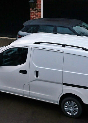 Paw Pro Bar Ladder Aluminium Roof Rack And Cross Bars Set, Fits Dokker Van 2013--> Black