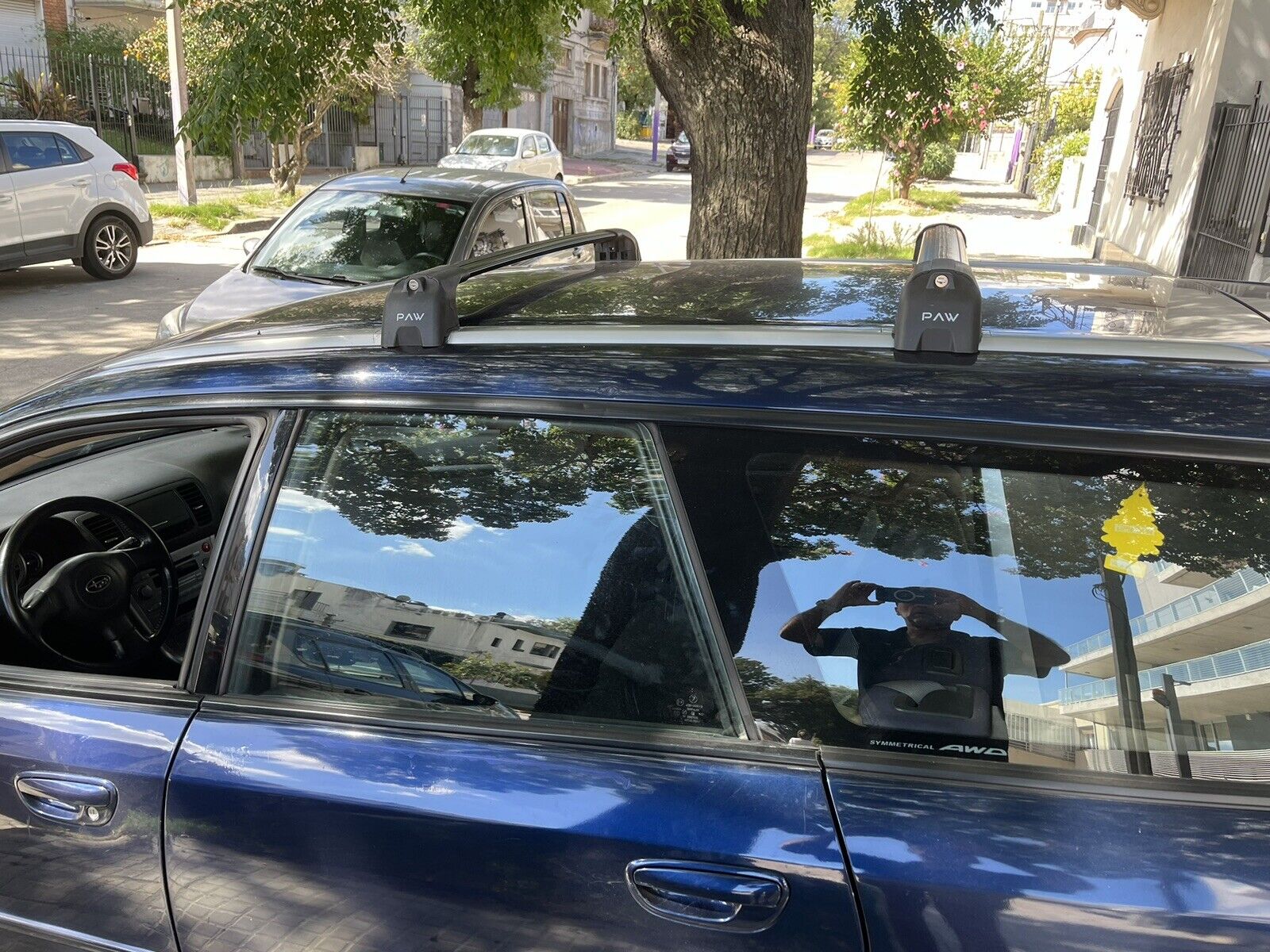 Subaru Legacy Wagon 2003-2009 Roof Rack Cross Bars - Paw Pro 2 Black Type 1