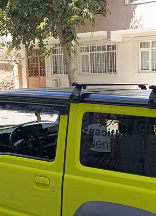 Suzuki Jimny 2018-2025 Yagmur Oluklu Üst Tavan Taşıyıcı Ara Atkısı Paw Gri