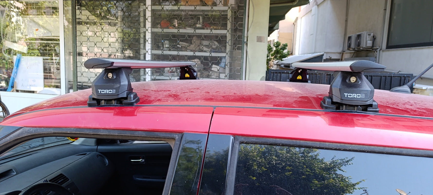 Suzuki Swift 2010-2017 Tavan Taşıyıcı Ara Barlar – Vidalı Montaj, Toros Fix Pro, Alu Siyah