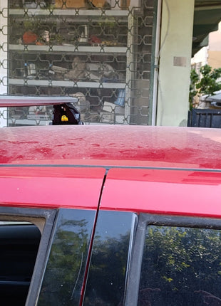 Suzuki Swift 2010-2017 Tavan Taşıyıcı Ara Barlar – Vidalı Montaj, Toros Fix Pro, Alu Siyah
