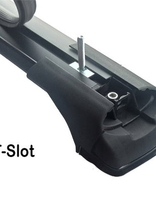 Opel&Vauxhall Vivaro (X82) Van Lwb 2017-2025 2 Pcs Roof Rack + 2 Pcs Cross Bars Aluminum Siyah