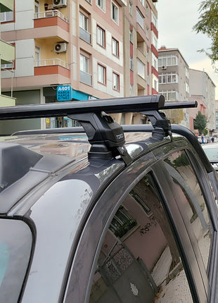 Ford Ranger 2011-2019 Oluksuz Üst Tavan Portbagaj Taşıyıcı Ara Atkısı Toros Serisi Pro 4 Siyah