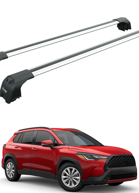 Toyota Corolla Cross 2022-2025 Portbagaj Taşıyıcı Ara Atkisi - Ara Çubuk Paw Pro 2 Gri