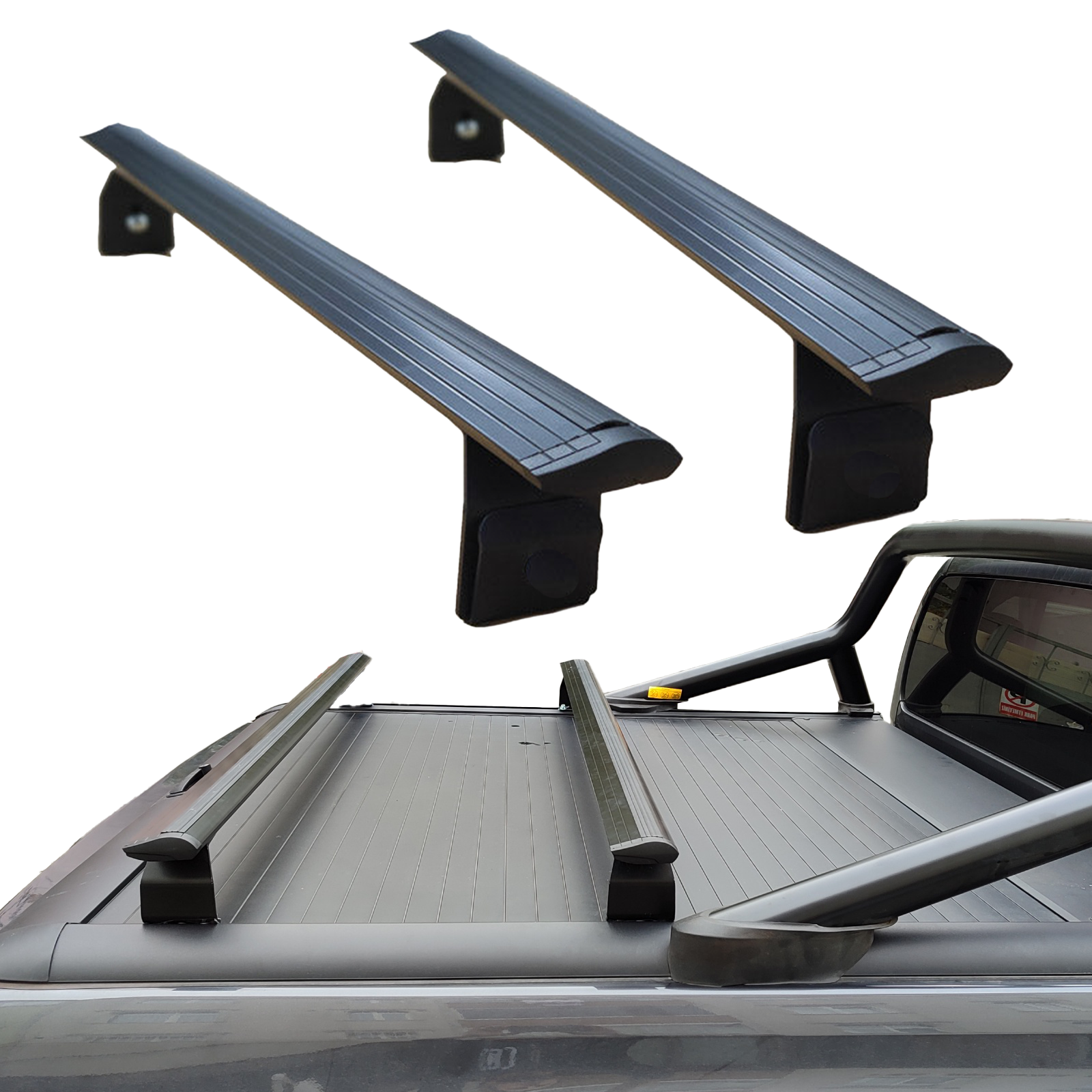Toyota Hilux (2015-2025) Kasa Üstü Bed Rack Taşıyıcı Bar – Siyah